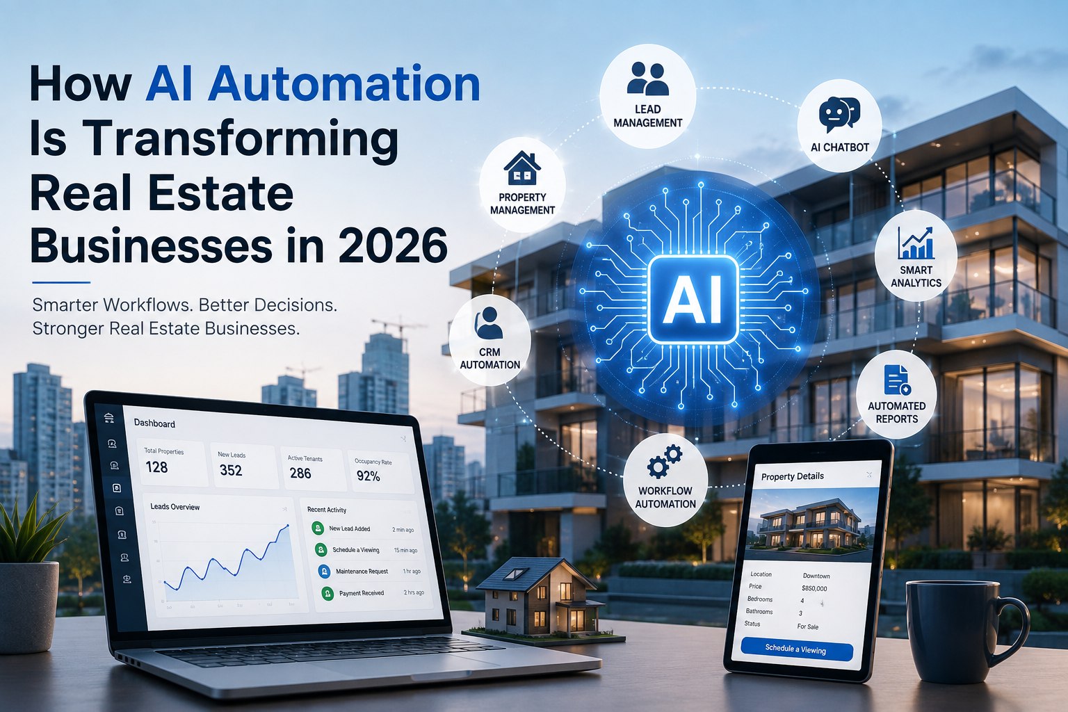 How AI Automation Is Transforming Real Estate Businesses in 2026