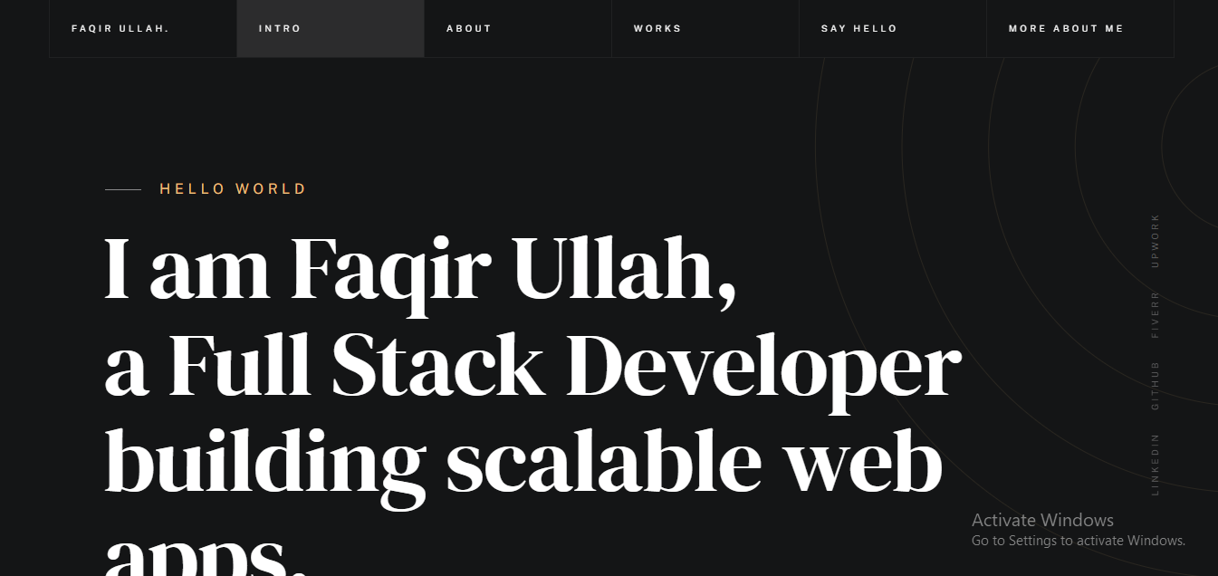 Faqirullahafrid Portfolio