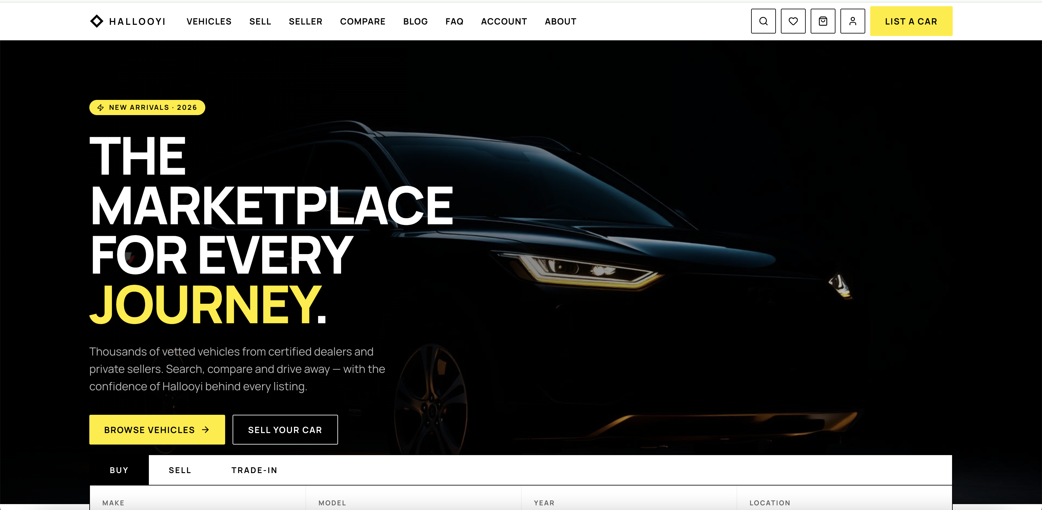 Hallooyi Automobile Marketplace