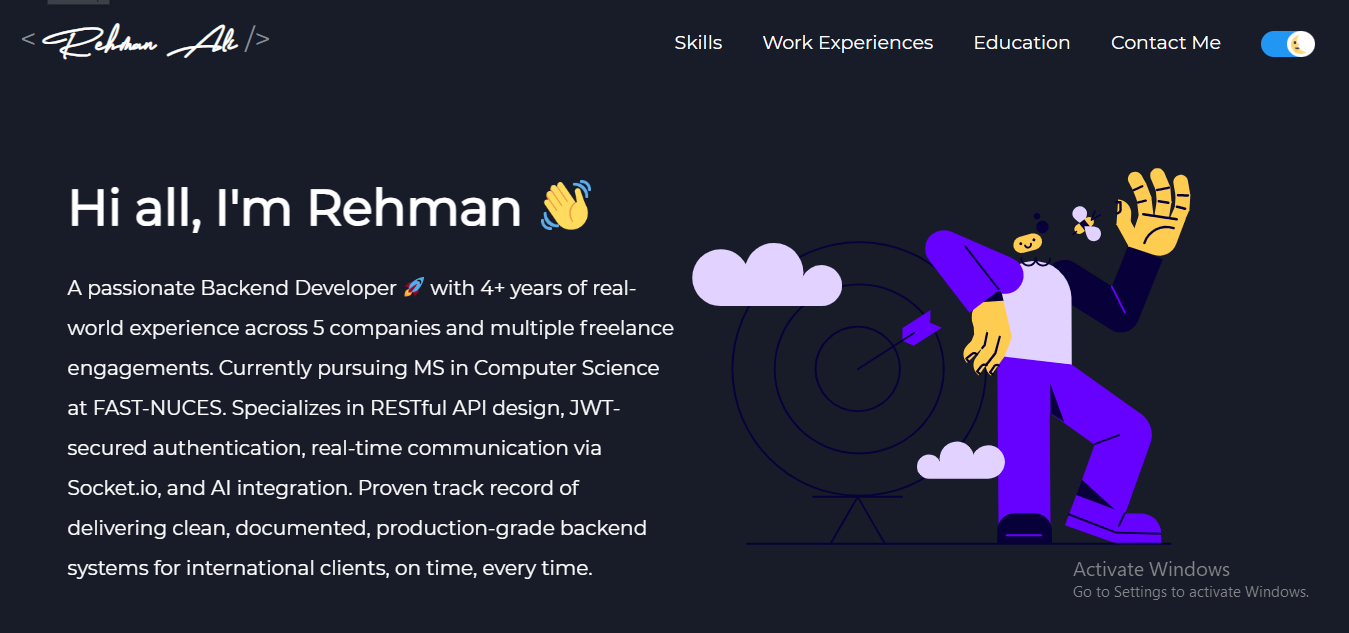 Rehman Ali Portfolio